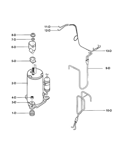 Compressor parts