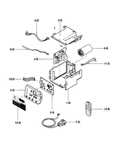 Control box assy