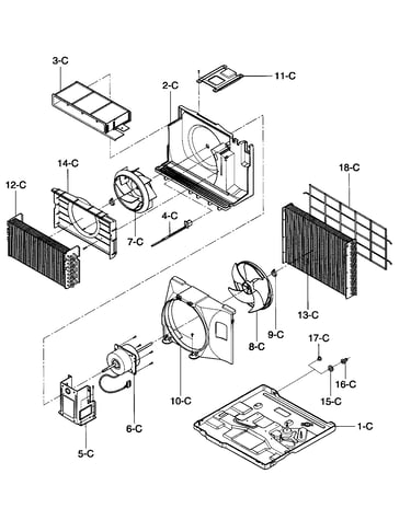 Air handling/cycle parts