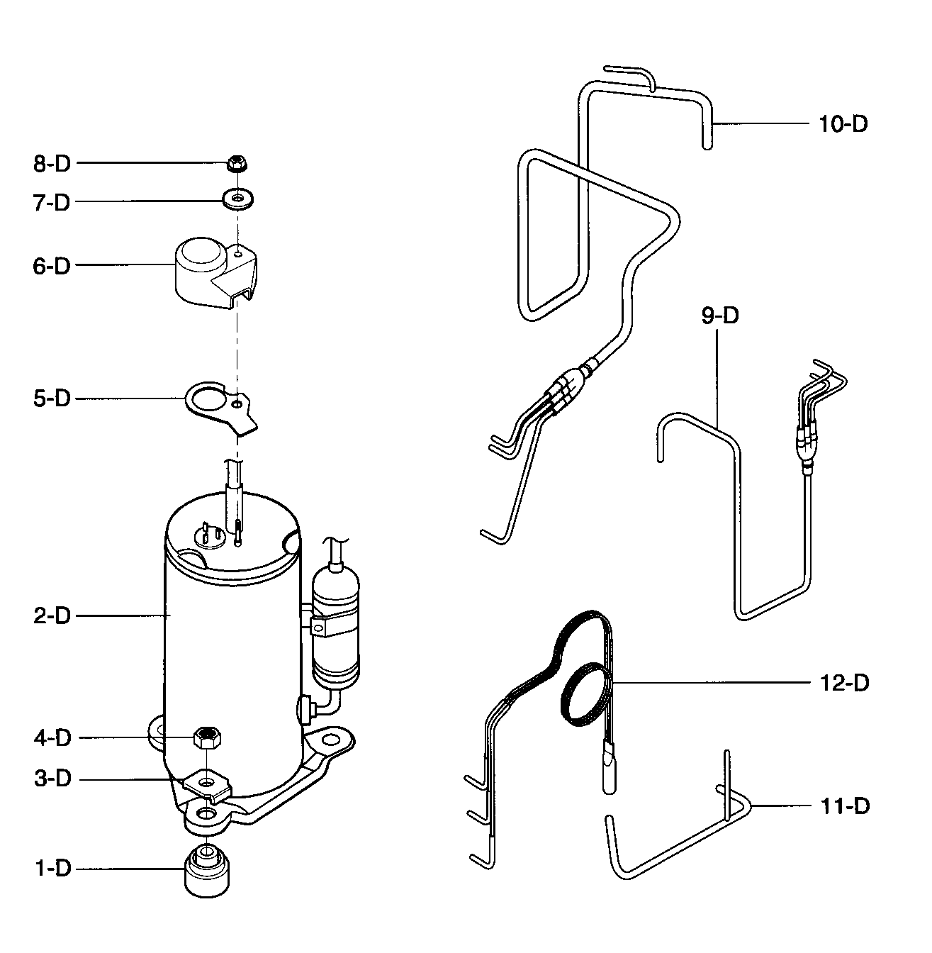 Compressor parts