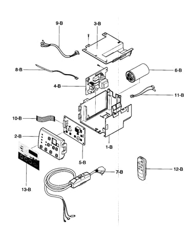 Control box assy