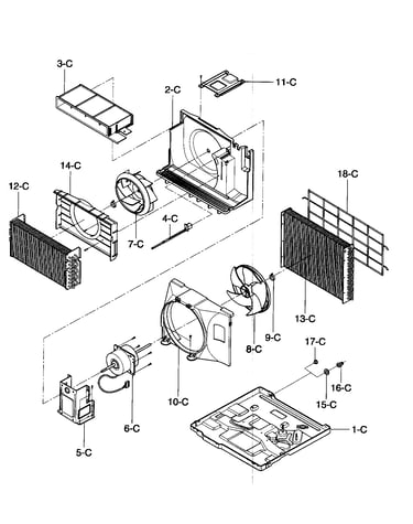 Air handling/cycle parts