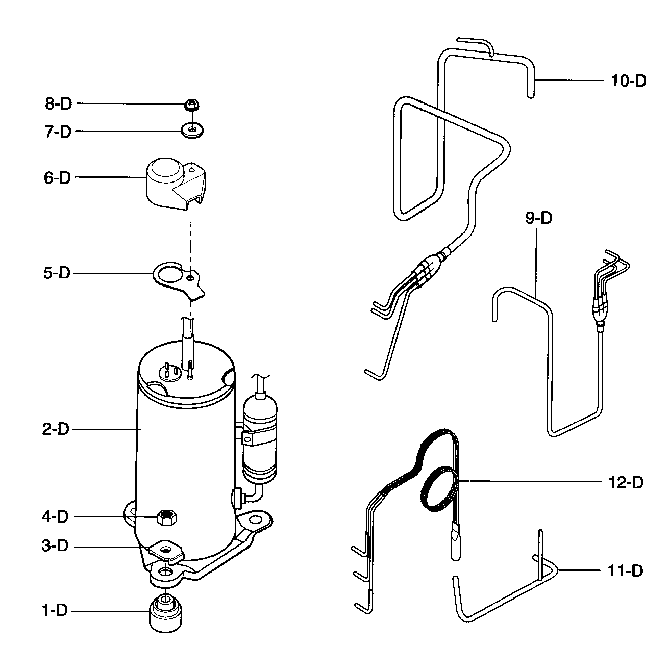 Compressor parts