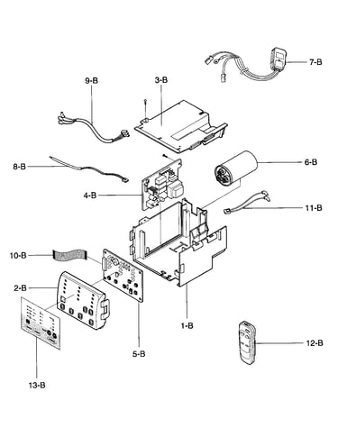 Control box assy