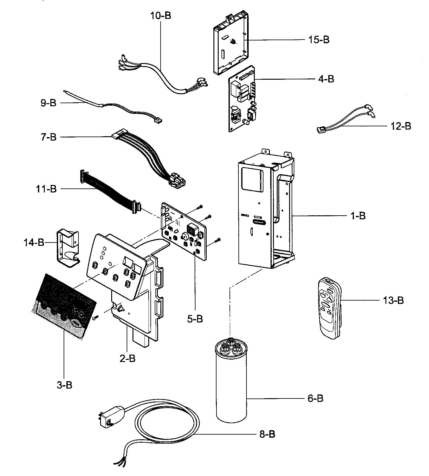 Control box parts