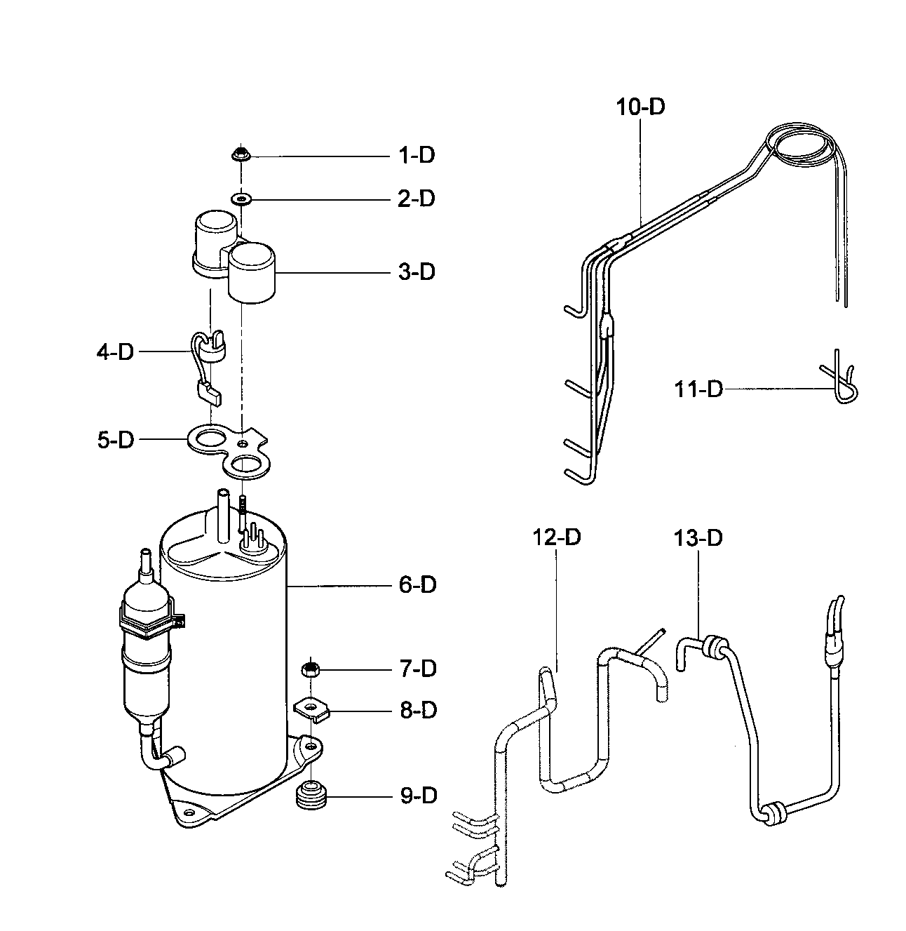 Compressor parts
