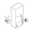 LG LRBC22522ST ice/water parts diagram