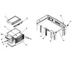 Craftsman 706595640 cabinet parts diagram
