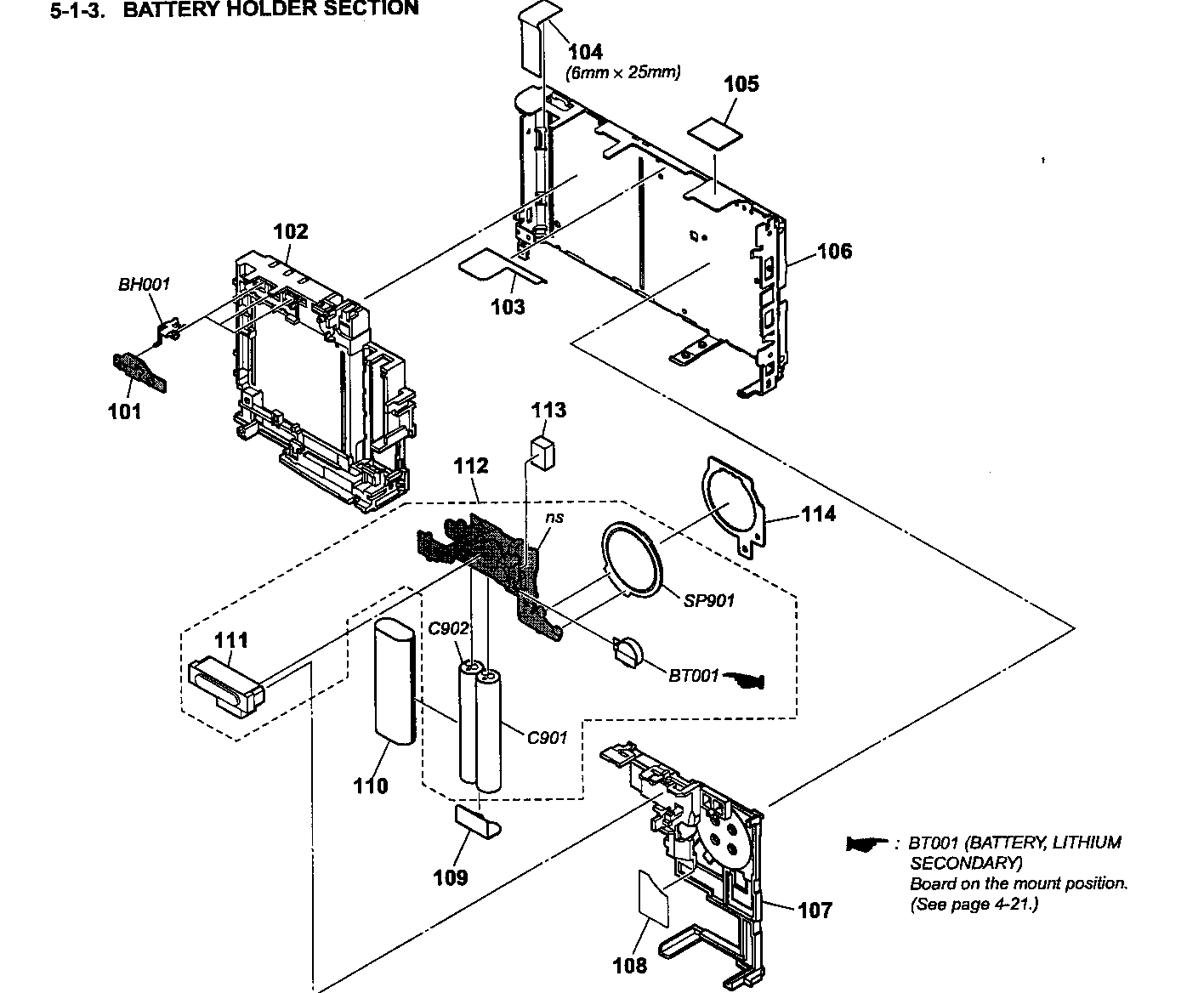 BT HOLDER ASSY