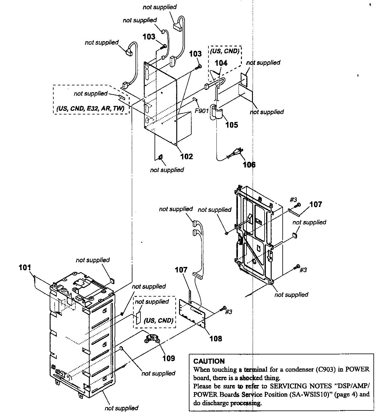 Power board assy
