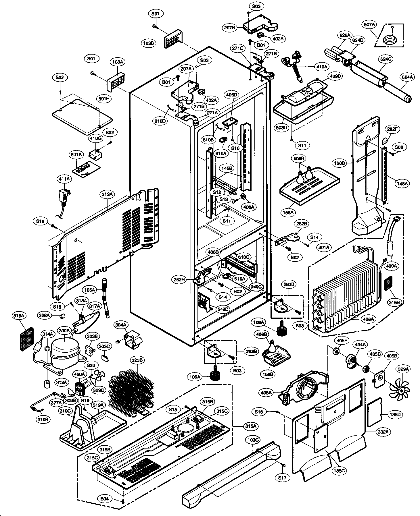 CASE PARTS