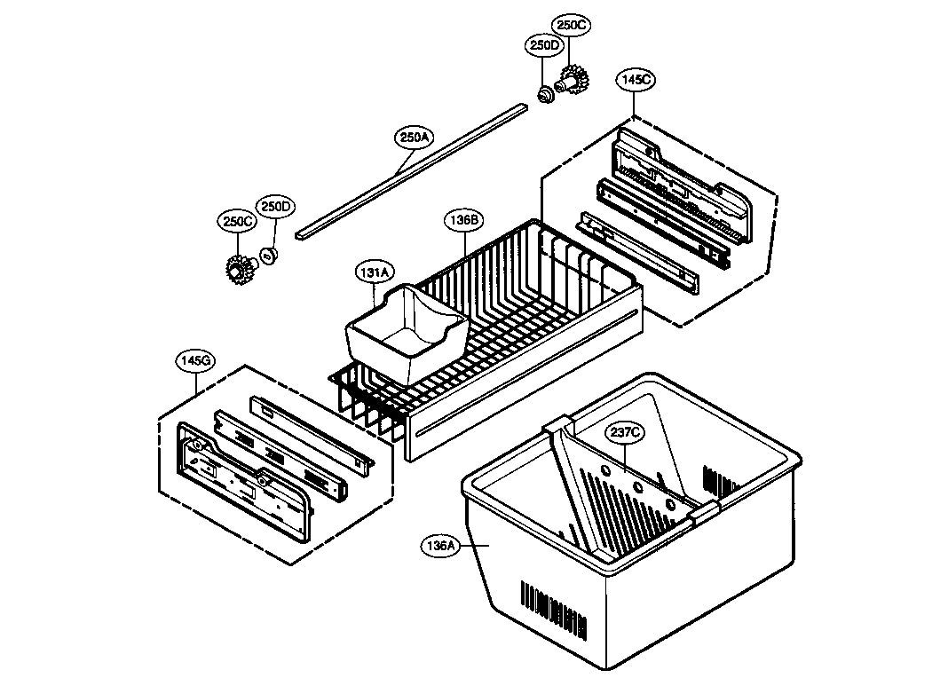 Freezer parts