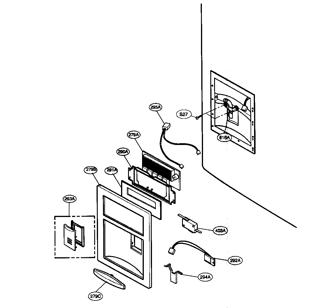 DISPENSER PARTS