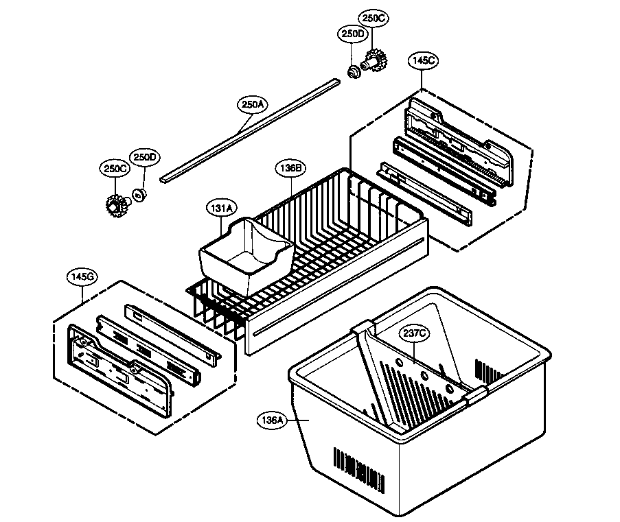 Freezer parts