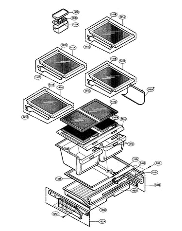 Refrigerator parts