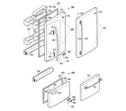LG LBN22515SB/00 door parts diagram