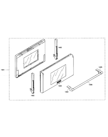 Large oven door