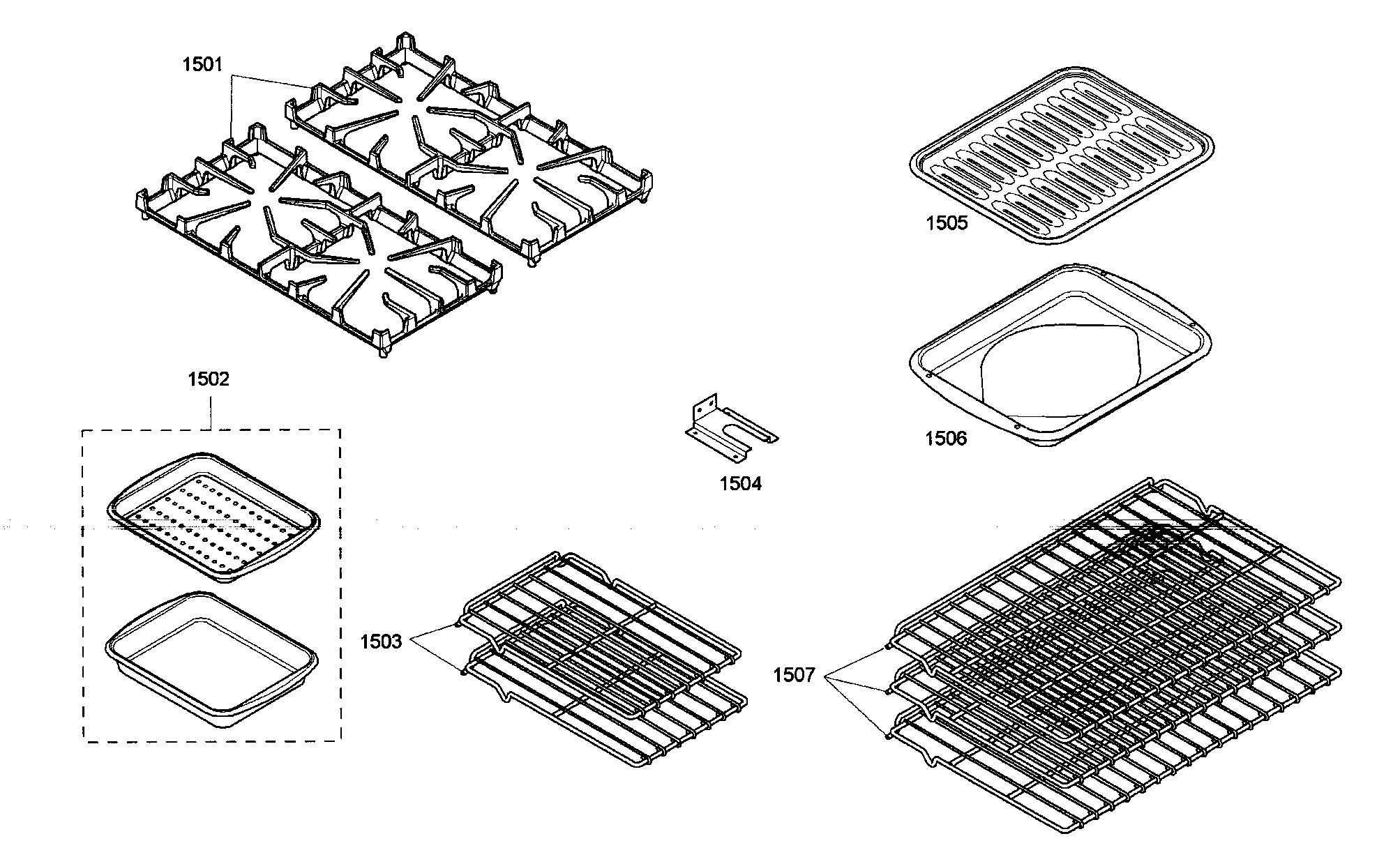 Pans/racks