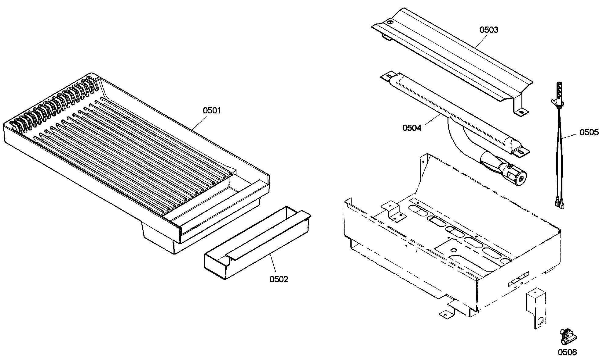 Grill assy