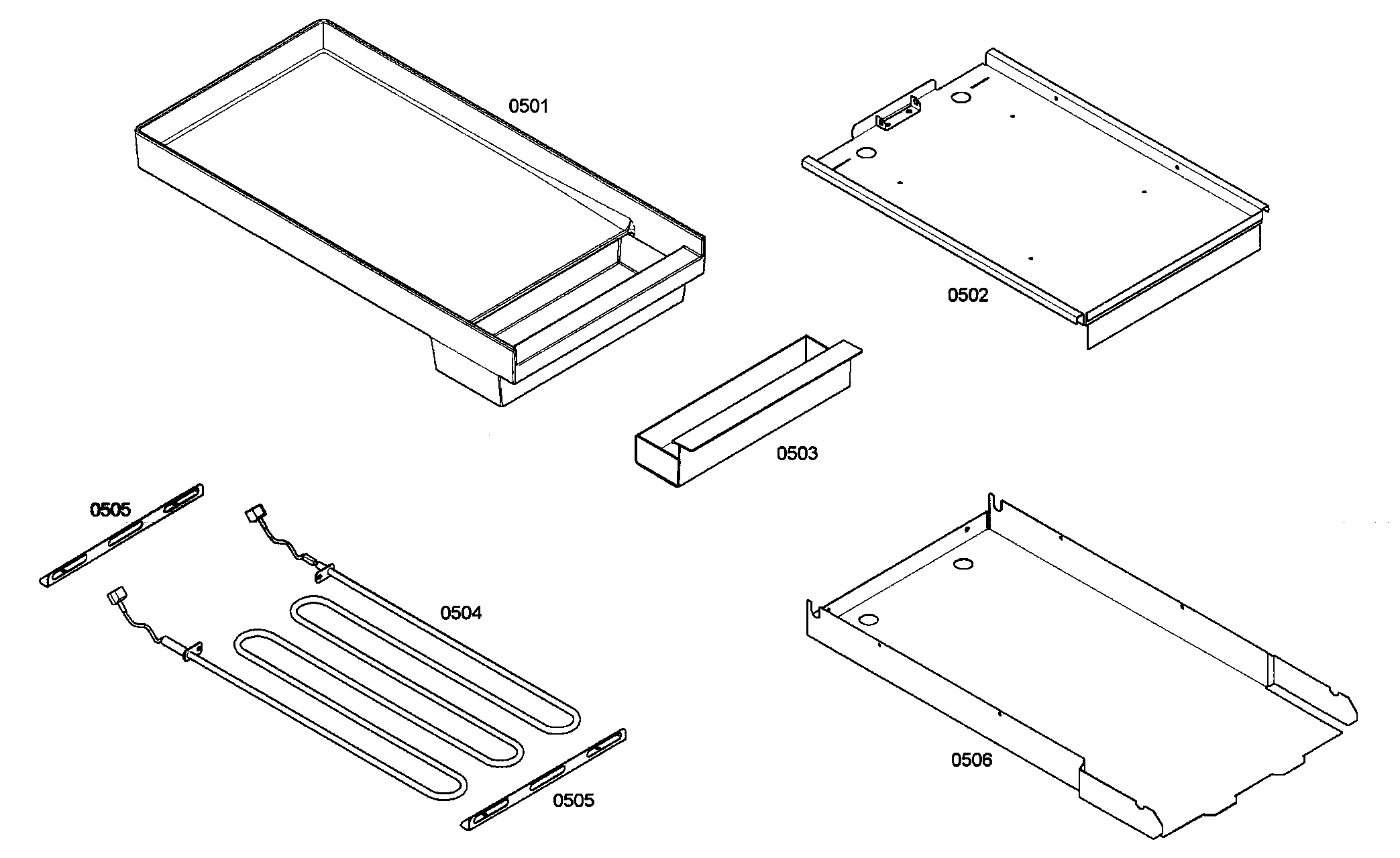 Griddle assy