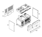 Thermador PRG486EDG03 outside parts diagram