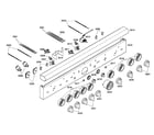 Thermador PRG486EDG03 control panel diagram