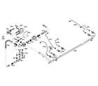 Thermador PRG486EDG03 gas supply diagram