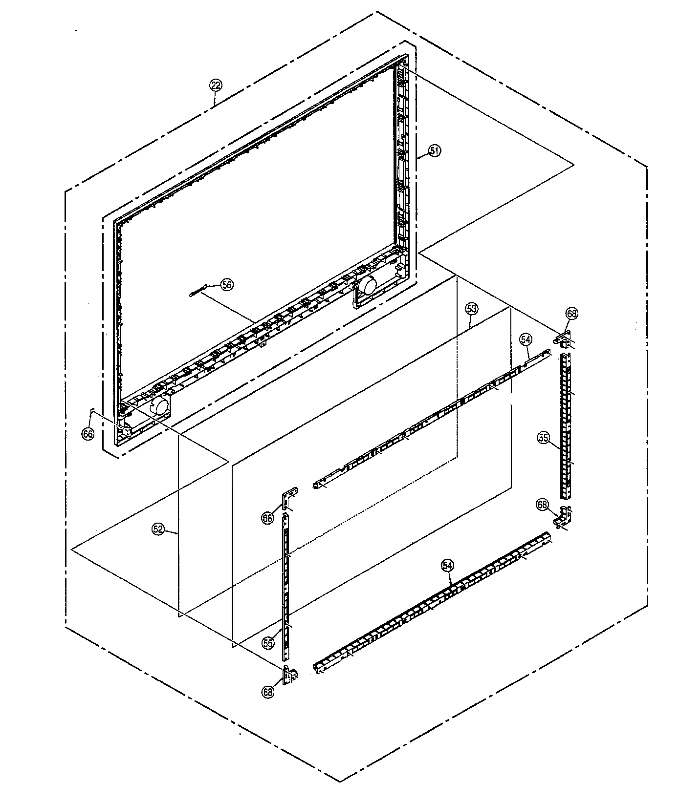 Front bezal