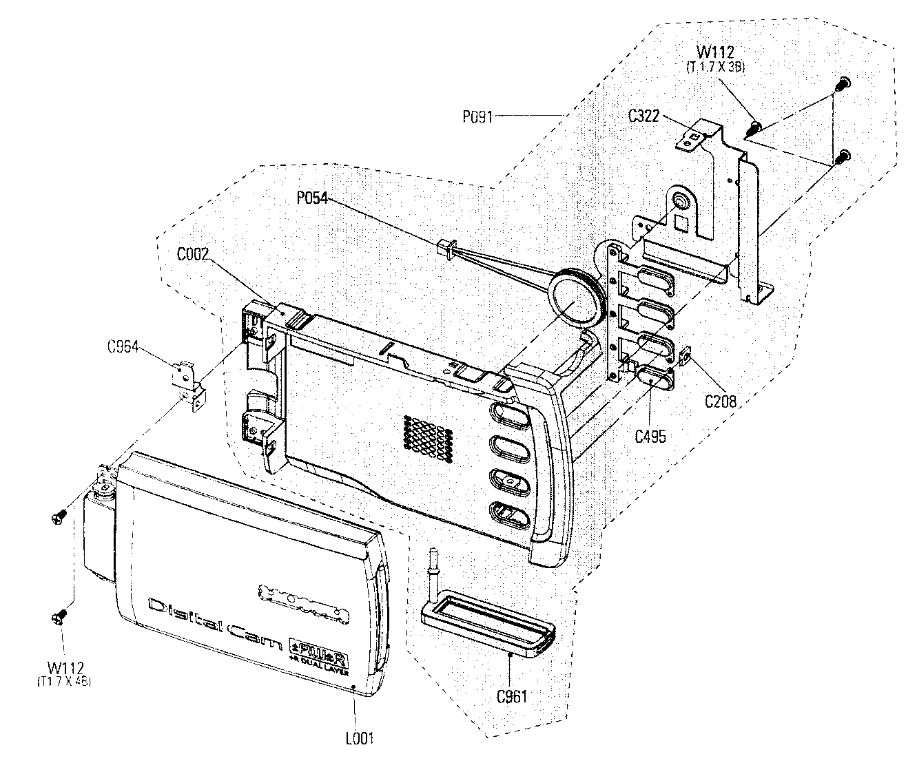 Left assy