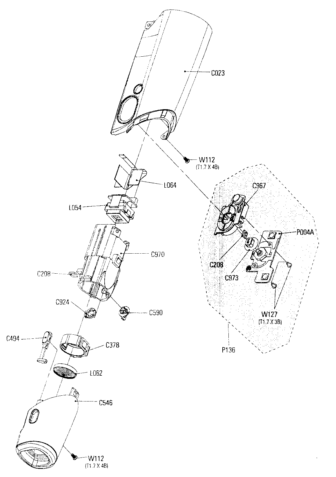 TOP/CVF ASSY