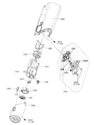 Top/cvf assy