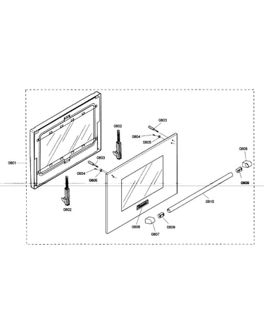 Oven door