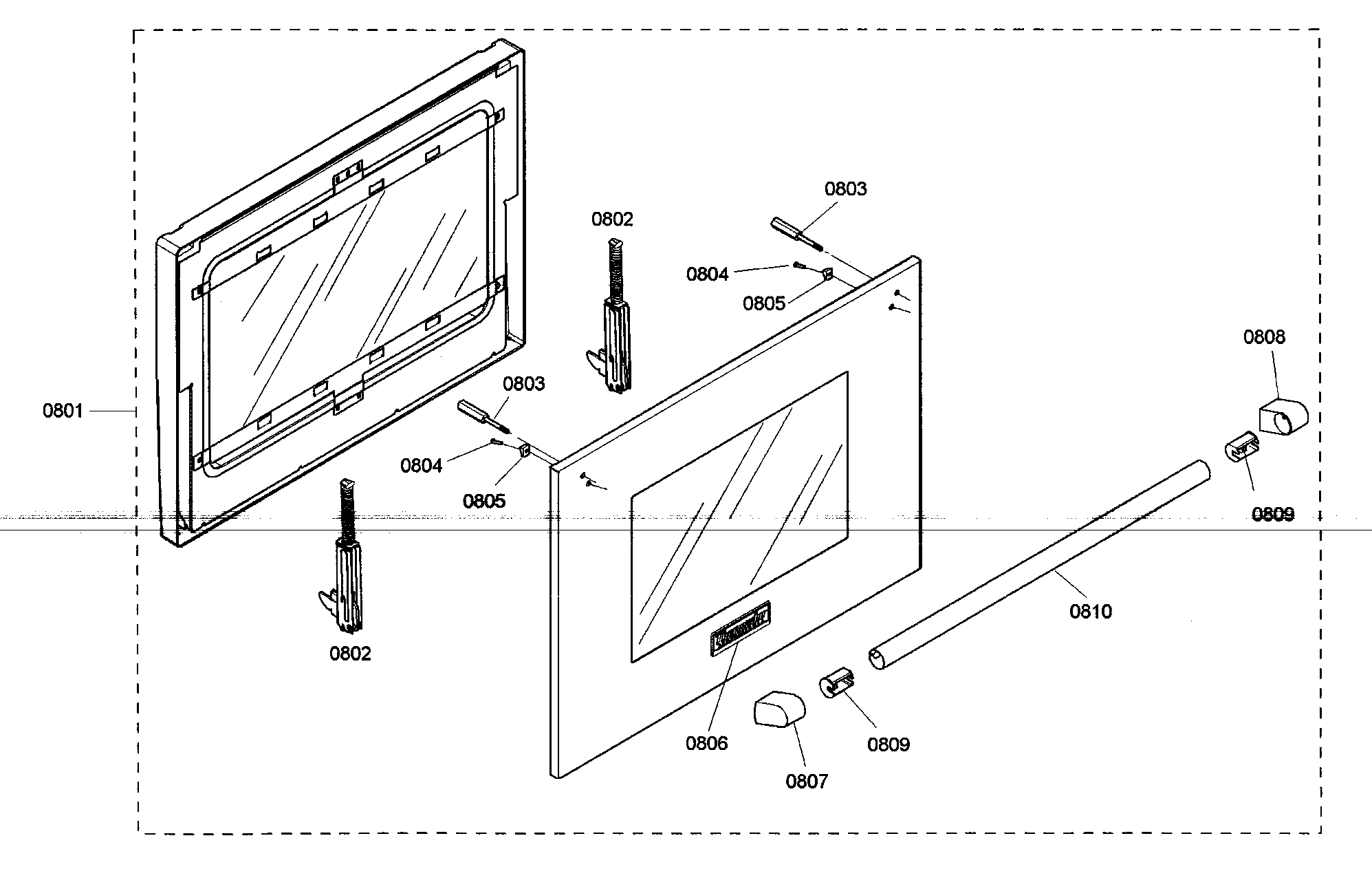 OVEN DOOR