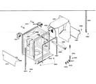 Bosch SHE45M02UC/48 cabinet parts diagram