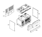 Thermador PRG486EDG04 outside parts diagram