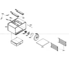Thermador PRG486EDG04 right oven 1 diagram