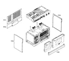 Thermador PRD484ECG02 outside parts diagram