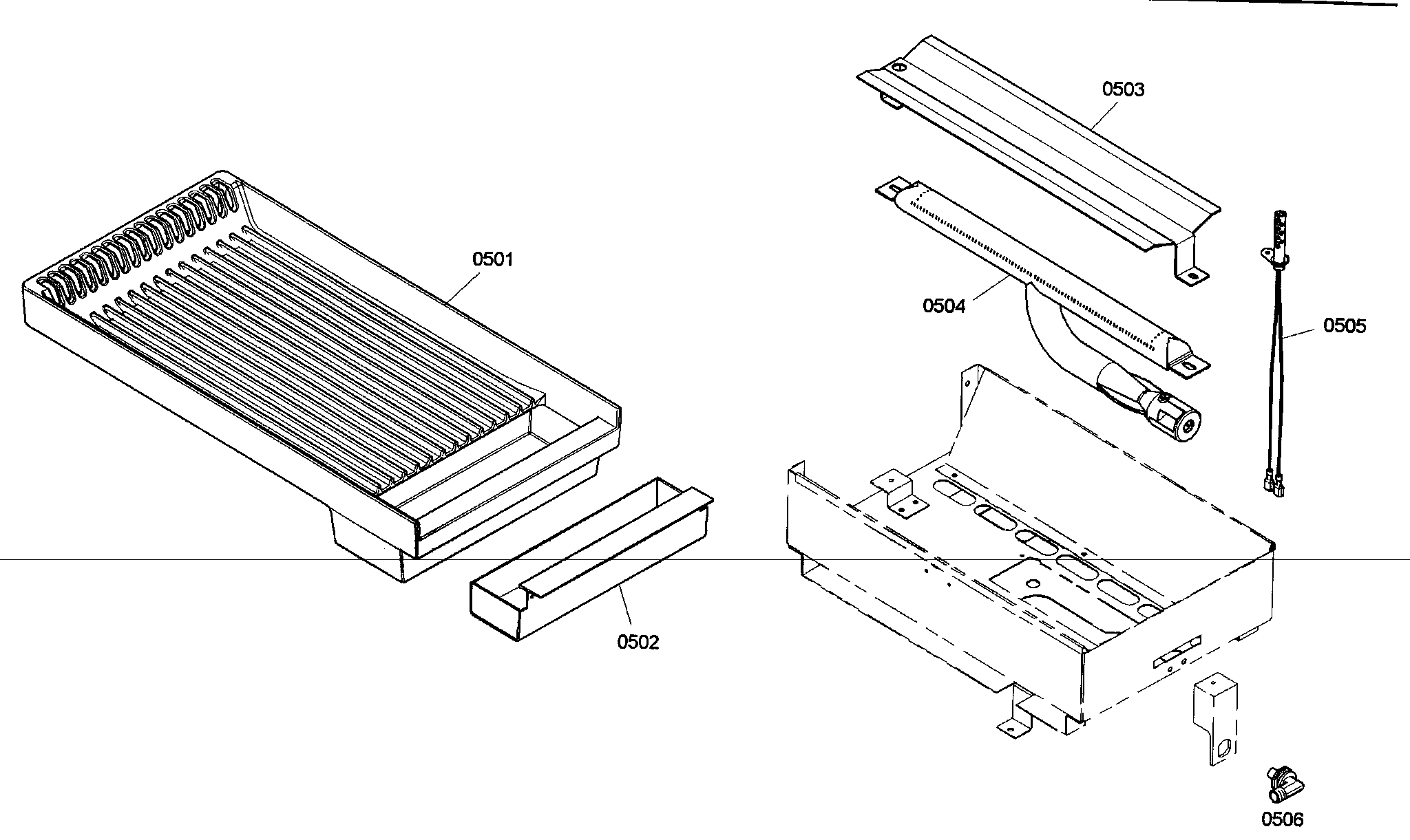 Gas griddle