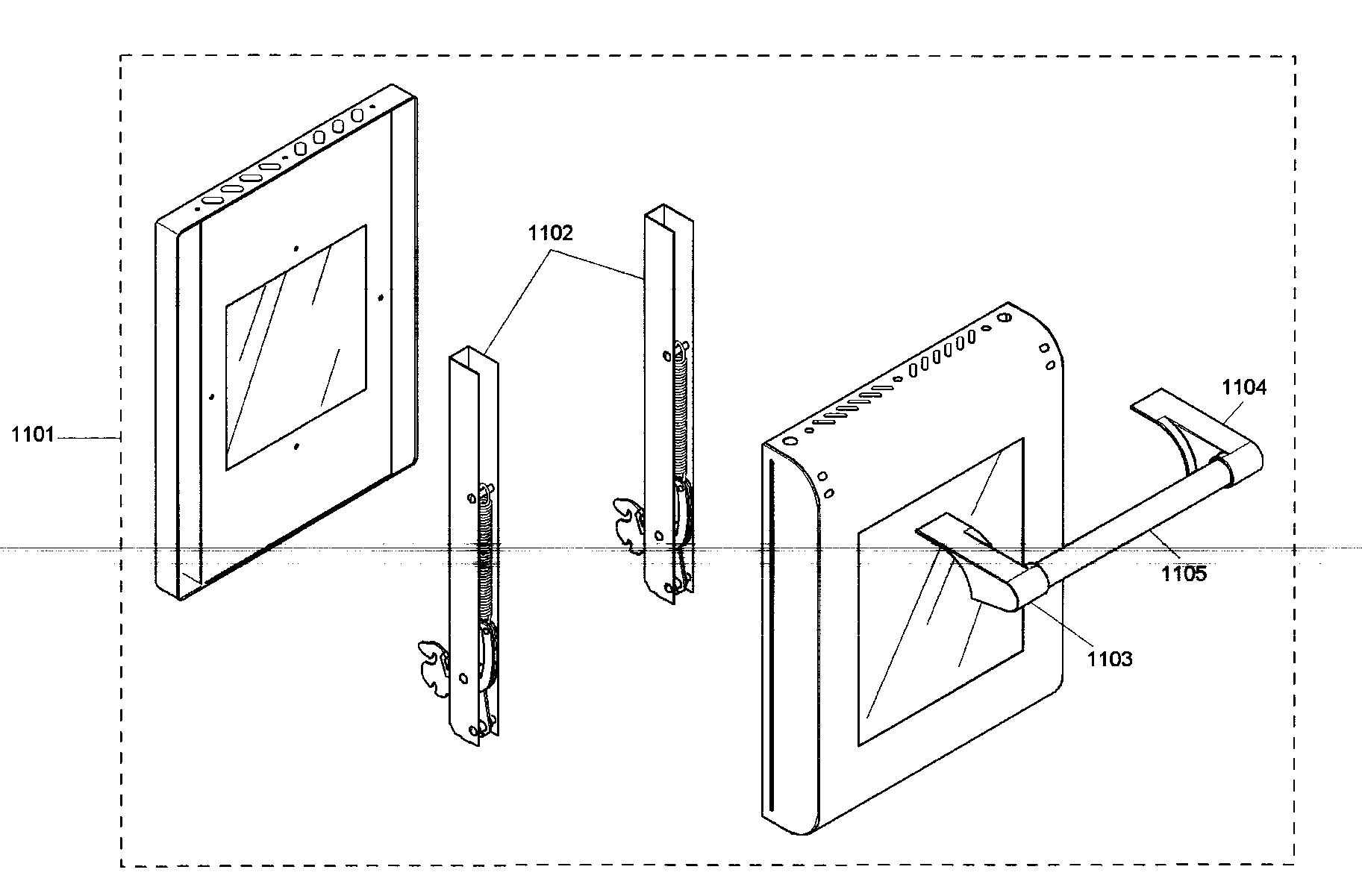 Small oven door