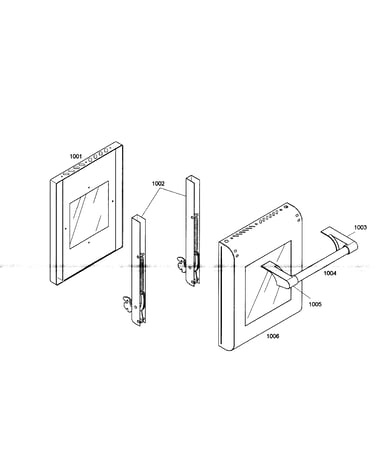 Small oven door