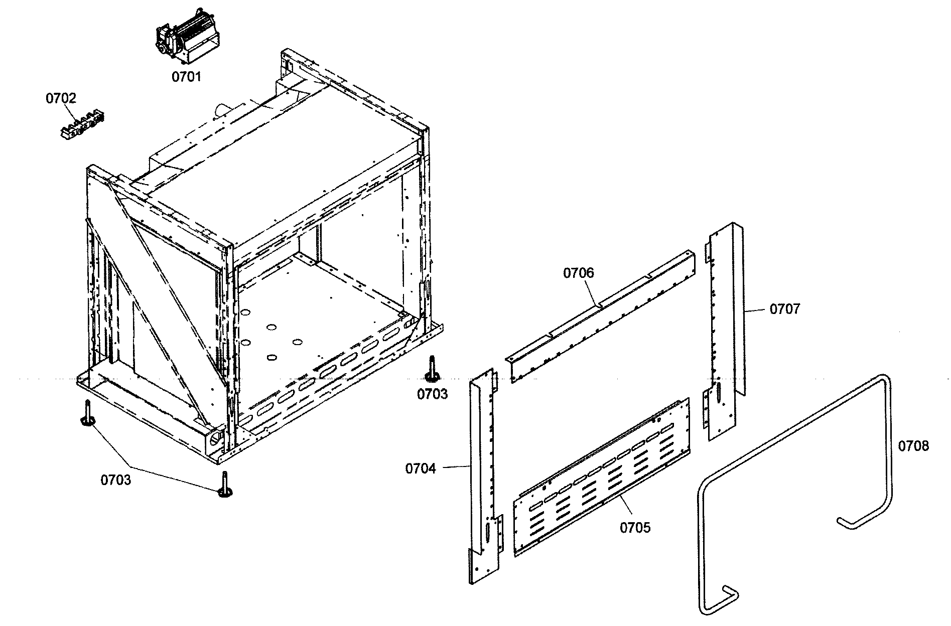 OVEN MOUNTING