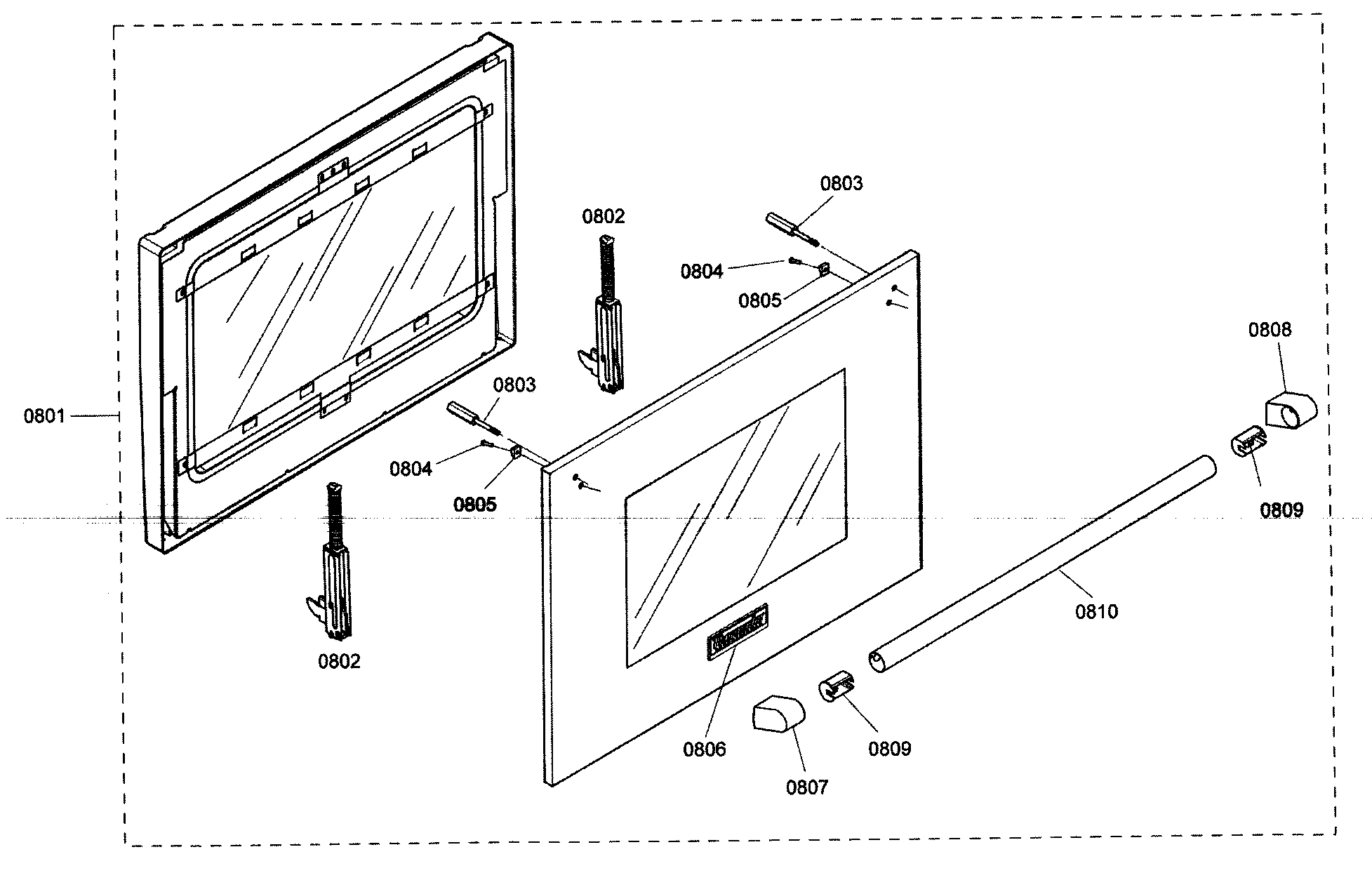 OVEN DOOR