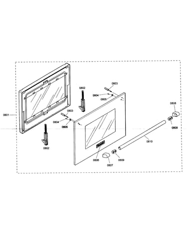 Oven door