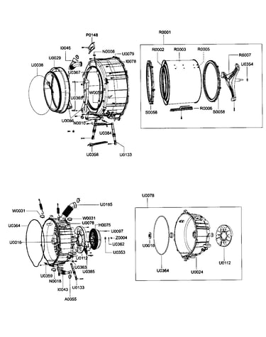 Tub parts