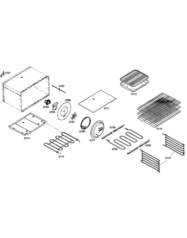 Oven parts