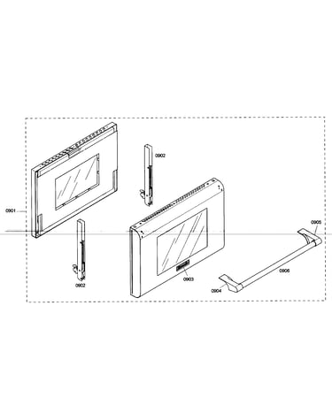 Oven door