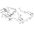 Thermador PRL304EG04 gas supply diagram