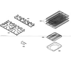 Thermador PRL304EG04 accessories diagram