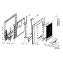 Polaroid FLM-2632M cabinet parts diagram