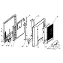 Polaroid FLM-373B cabinet parts diagram